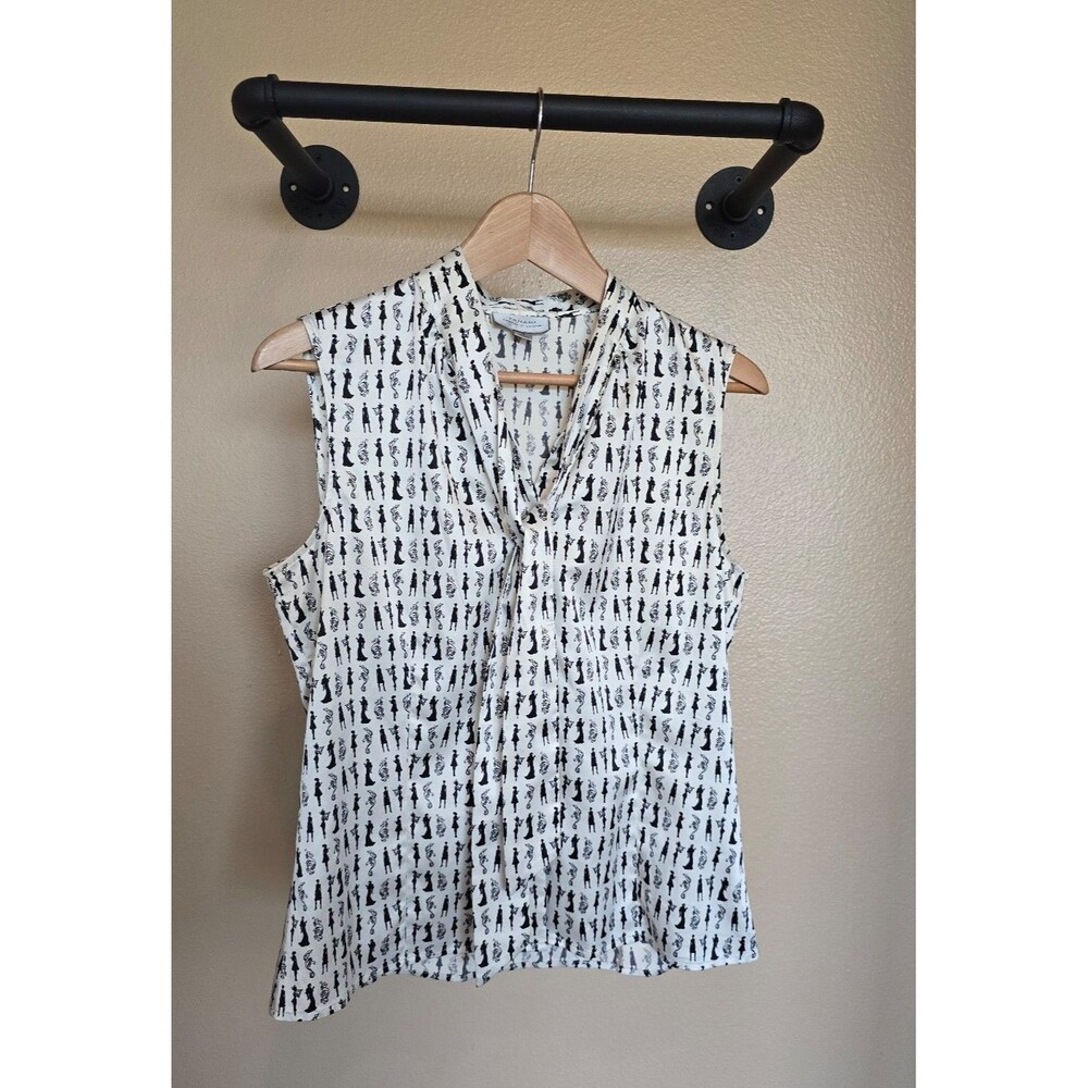 Tahari Arthur‎ S. Levine sleeveless top women's size medium
